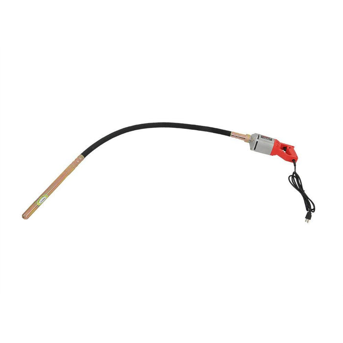 DURAFORCE 110V Power Concrete Vibrator Concrete Vibrabrater 1300W with 5 FT Copper Shaft