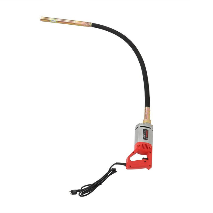 DURAFORCE 110V Power Concrete Vibrator Concrete Vibrabrater 1300W with 5 FT Copper Shaft