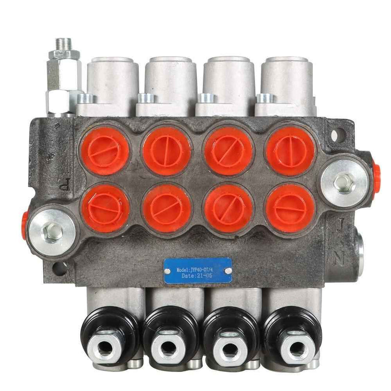 DURAFORCE Hydraulic Directional Control Valve 11gpm BSPP Cylinder 4 Spool