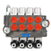 DURAFORCE Hydraulic Directional Control Valve 11gpm BSPP Cylinder 4 Spool