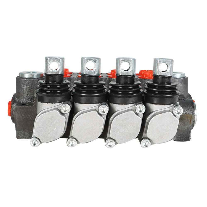 DURAFORCE Hydraulic Directional Control Valve 11gpm BSPP Cylinder 4 Spool