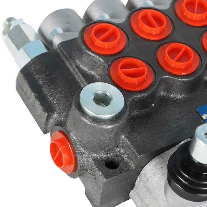 DURAFORCE Hydraulic Directional Control Valve 11gpm BSPP Cylinder 4 Spool