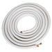 DURAFORCE White 1/4In-3/8In Dia. 25 FT Install Kit For Mini Split Heat Pump Systems