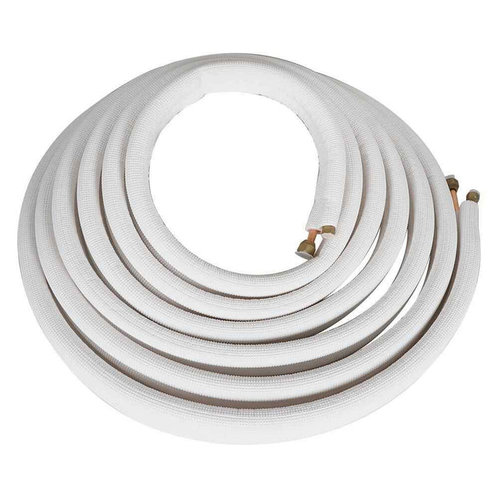 DURAFORCE White 1/4In-3/8In Dia. 25 FT Install Kit For Mini Split Heat Pump Systems