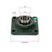 DURAFORCE New 4Pcs 1-1/4" Bore 4 Bolt Solid Base UCF206-20 Pillow Block Flange Bearing