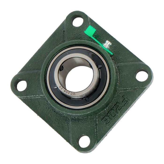 DURAFORCE New 4Pcs 1-1/4" Bore 4 Bolt Solid Base UCF206-20 Pillow Block Flange Bearing