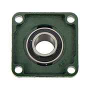 DURAFORCE New 4Pcs 1-1/4" Bore 4 Bolt Solid Base UCF206-20 Pillow Block Flange Bearing