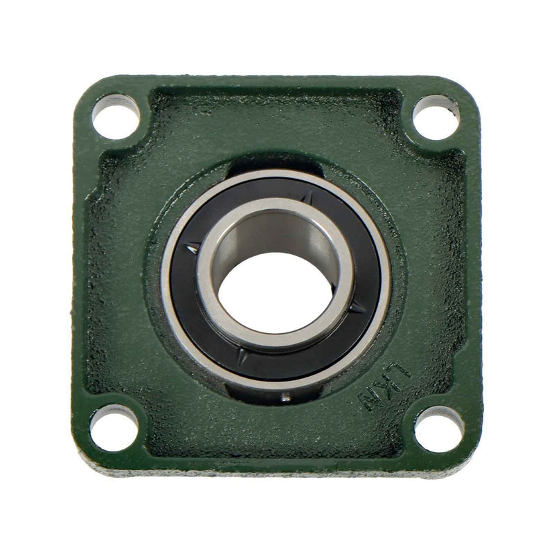 DURAFORCE New 4Pcs 1-1/4" Bore 4 Bolt Solid Base UCF206-20 Pillow Block Flange Bearing