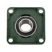DURAFORCE New 4Pcs 1-1/4" Bore 4 Bolt Solid Base UCF206-20 Pillow Block Flange Bearing
