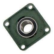 DURAFORCE New 4Pcs 1-1/4" Bore 4 Bolt Solid Base UCF206-20 Pillow Block Flange Bearing