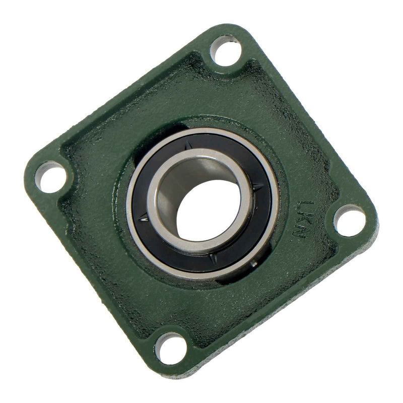 DURAFORCE New 4Pcs 1-1/4" Bore 4 Bolt Solid Base UCF206-20 Pillow Block Flange Bearing