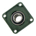 DURAFORCE New 4Pcs 1-1/4" Bore 4 Bolt Solid Base UCF206-20 Pillow Block Flange Bearing