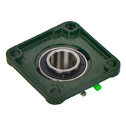 DURAFORCE New 4Pcs 1-1/4" Bore 4 Bolt Solid Base UCF206-20 Pillow Block Flange Bearing