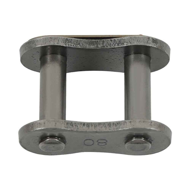 #80 Carbon steel Roller Chain × 10 Feet With 1 Connector 2 PCS