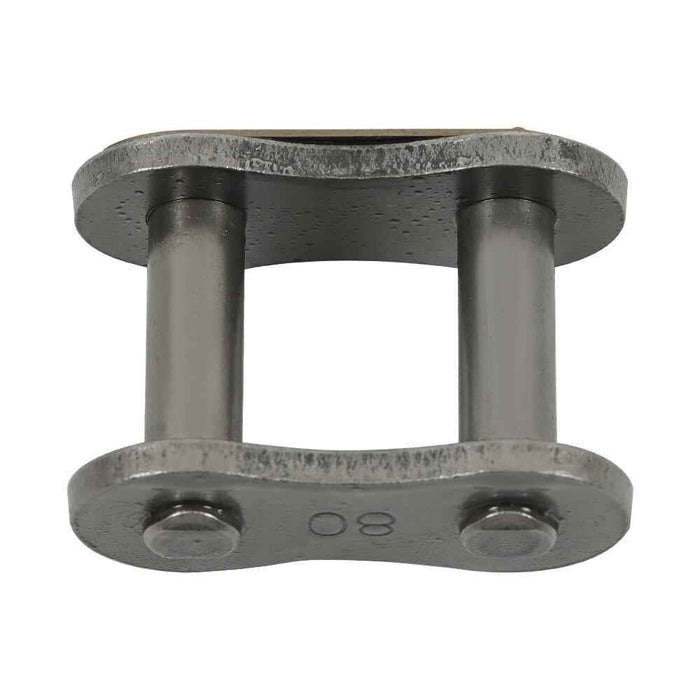 #80 Carbon steel Roller Chain × 10 Feet With 1 Connector 2 PCS