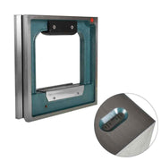 DURAFORCE 8 in × 1-9/16 in × 8 in High Precision Frame Spirit Level .0002" Graduation