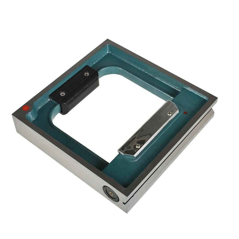 DURAFORCE 8 in × 1-9/16 in × 8 in High Precision Frame Spirit Level .0002" Graduation