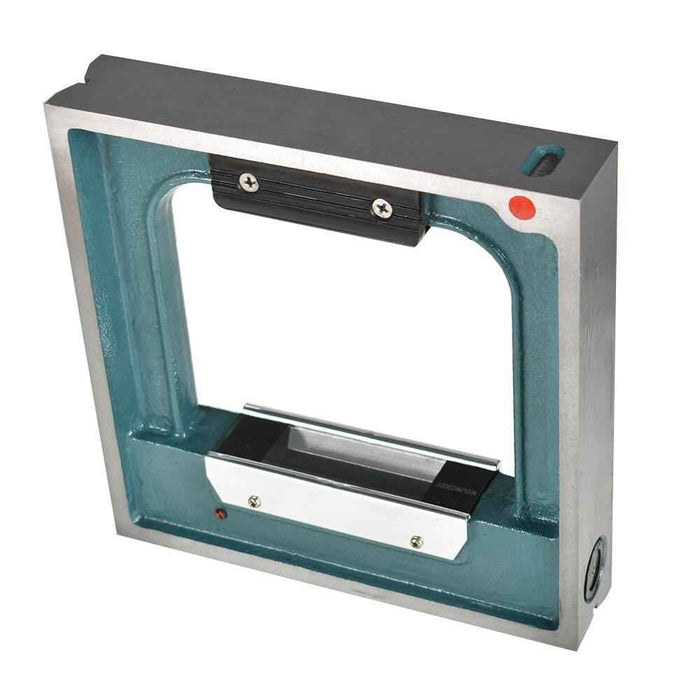 DURAFORCE 8 in × 1-9/16 in × 8 in High Precision Frame Spirit Level .0002" Graduation