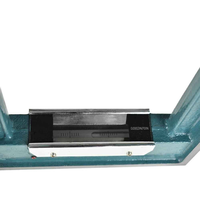 DURAFORCE 8 in × 1-9/16 in × 8 in High Precision Frame Spirit Level .0002" Graduation