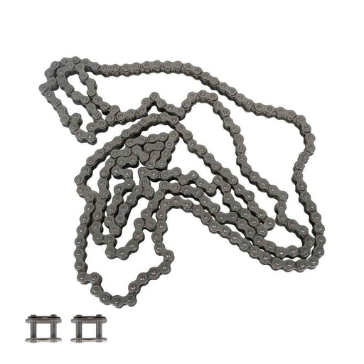 5 Pack # 40 Roller Chain 10 Feet With 10 Connecting Links Carbon Steel