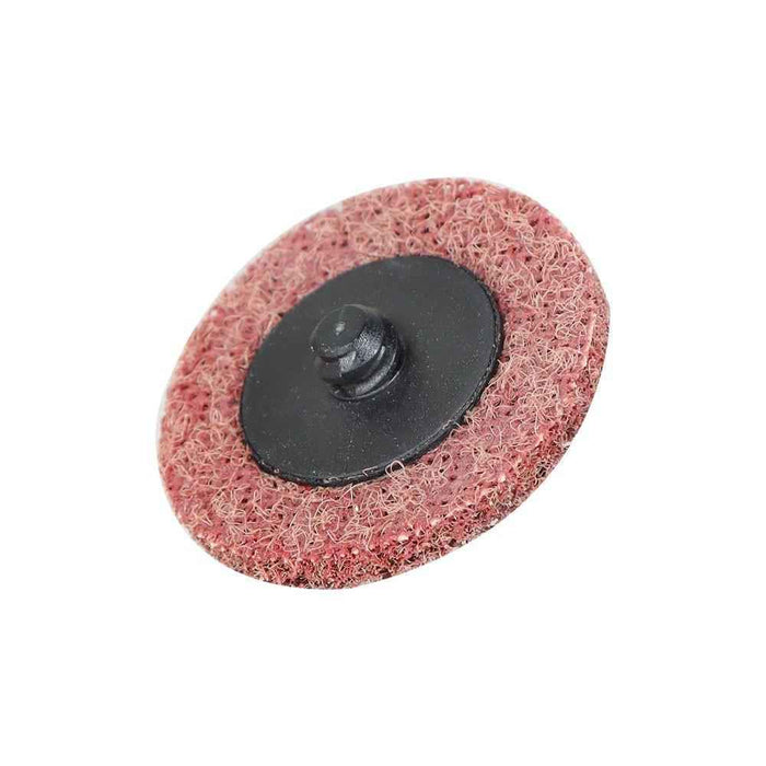 DURAFORCE 50 Pack 2" Medium Surface Conditioning Discs Roll Lock Grinder Sanding Pads