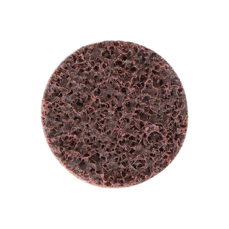DURAFORCE 50 Pack 2" Medium Surface Conditioning Discs Roll Lock Grinder Sanding Pads
