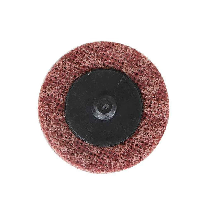 DURAFORCE 50 Pack 2" Medium Surface Conditioning Discs Roll Lock Grinder Sanding Pads