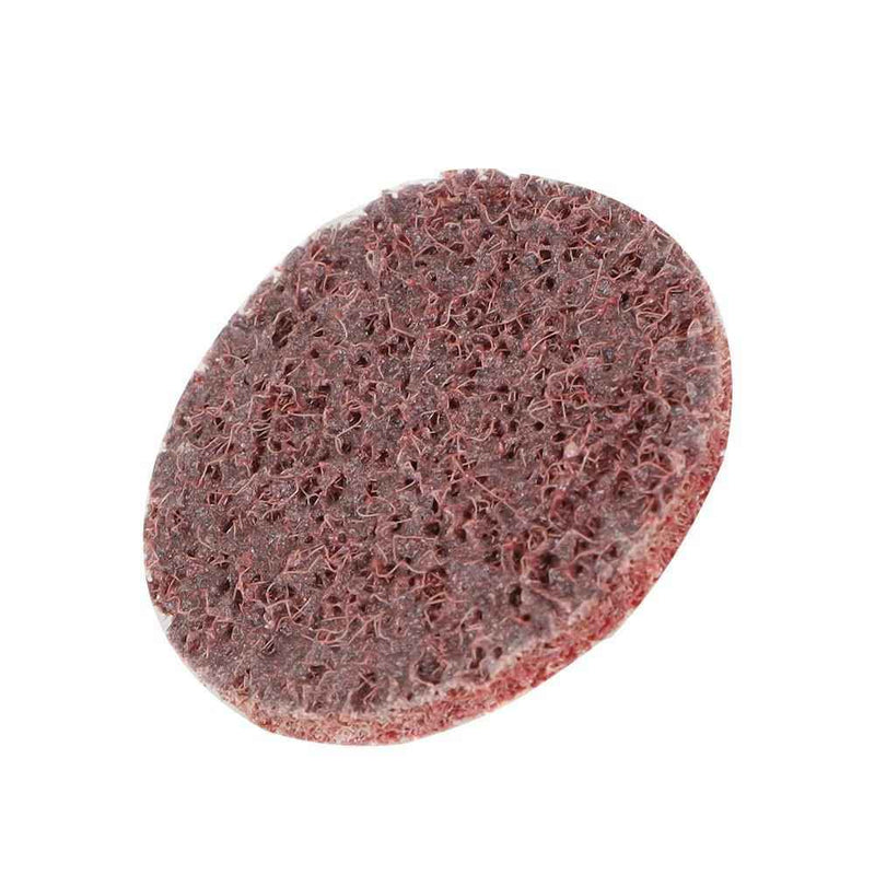 DURAFORCE 50 Pack 2" Medium Surface Conditioning Discs Roll Lock Grinder Sanding Pads