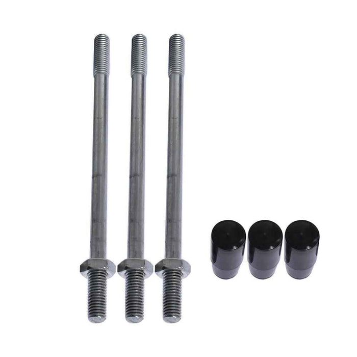 DURAFORCE 21GPM SAE Hydraulic Monoblock Double Acting Control Valve 3 Spool w/conversion