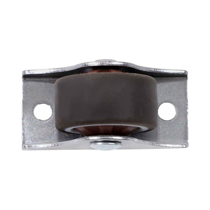 DURAFORCE 8 Pack Mini Silent Fixed Caster Wheels 1 inch Ball Bearing Small Casters Wheels