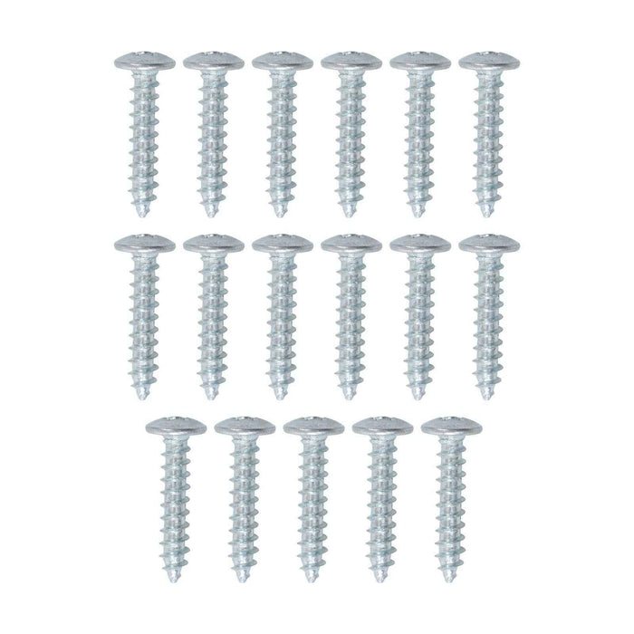 DURAFORCE 8 Pack Mini Silent Fixed Caster Wheels 1 inch Ball Bearing Small Casters Wheels