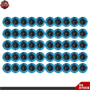 DURAFORCE New 36 Grit 50× 2" Zirconia Roll Lock Die Grinder Sanding Disc Quick Change