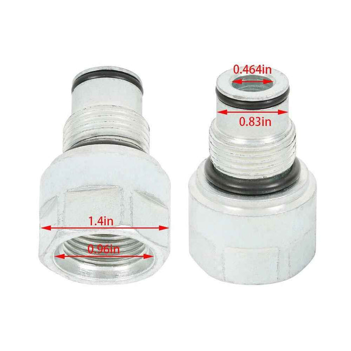 DURAFORCE Hydraulic Control Valve 2Spool Double Acting 21GPM 3600 PSI SAE with conversion