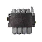 DURAFORCE 11 GPM 4 Spool Double Acting Hydraulic Monoblock Control Valve +Conversion Plug