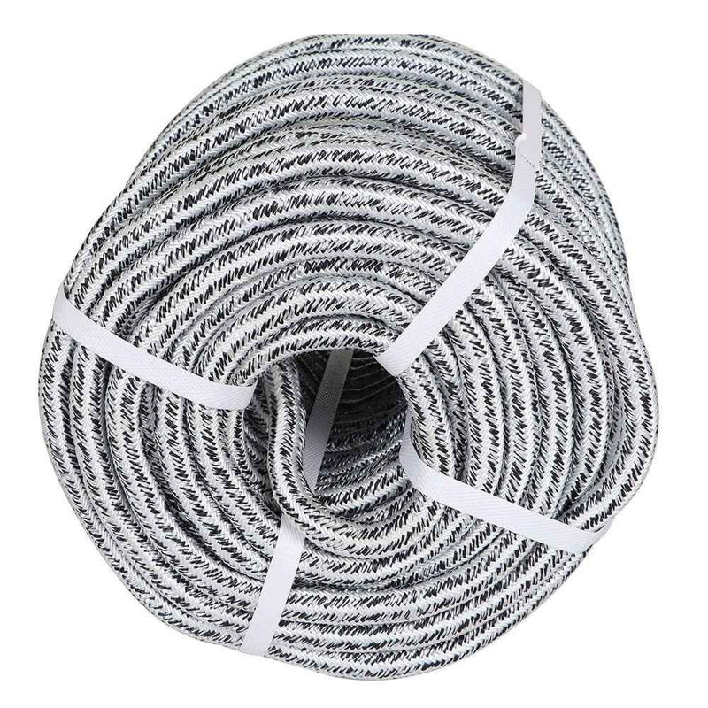 DURAFORCE 5/8 inch 16000 lbs Breaking Strength 200FT 24 Strand Braided Polyester Rope