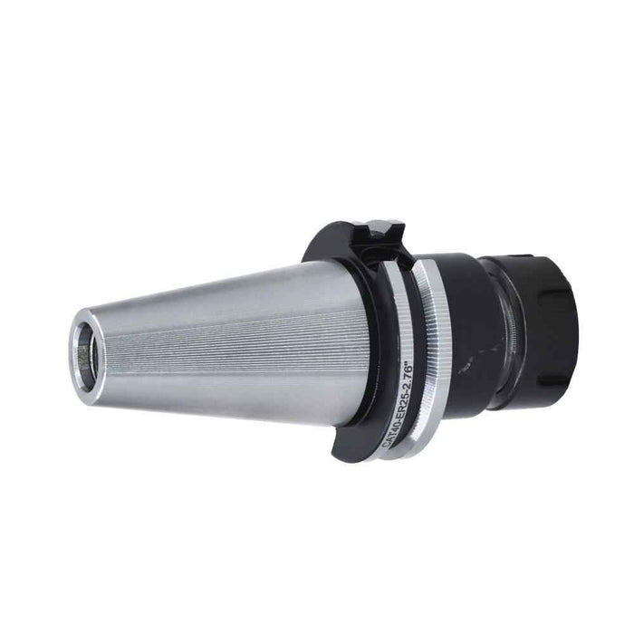 DURAFORCE 4 Pack CAT40 ER25 Collet Chuck W. 2.76" Gage Length Chucks Tool Holder Set