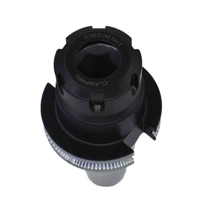 DURAFORCE 4 Pack CAT40 ER25 Collet Chuck W. 2.76" Gage Length Chucks Tool Holder Set