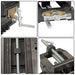 DURAFORCE Heavy Duty 6" Cross Drill Press Vise 2 Way Slide Metal Milling X-Y Clamp Machine