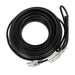 DURAFORCE 100 Feet 8W/FT Black Heat Tape W/ Clip Hook Roof Heat Cable Snow De-icing Kit