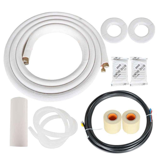 DURAFORCE 16 FT Install Kit Fit For Mini Split Heat Pump Systems 3/8In- 5/8In Dia.
