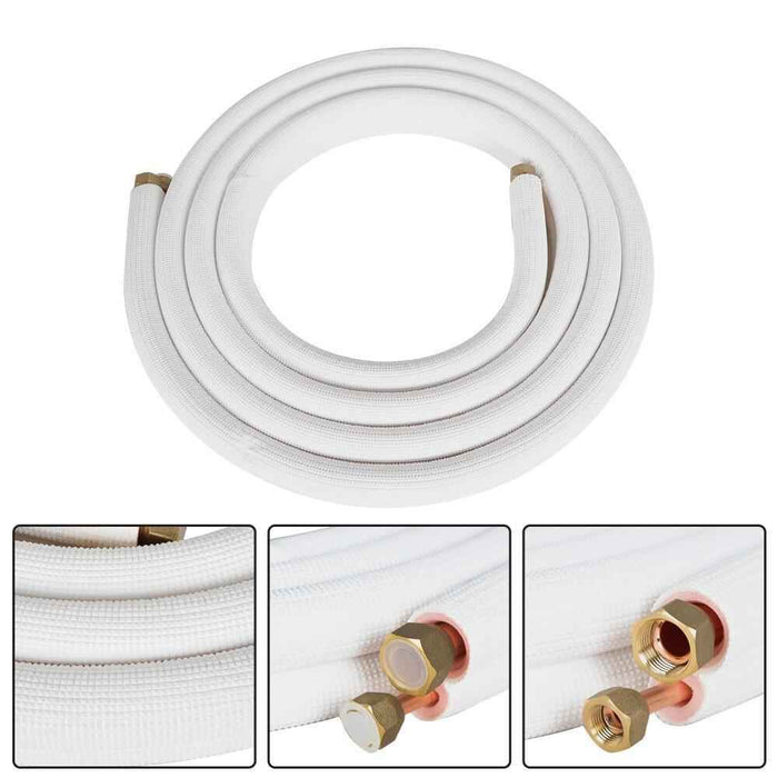 DURAFORCE 16 FT Install Kit Fit For Mini Split Heat Pump Systems 3/8In- 5/8In Dia.