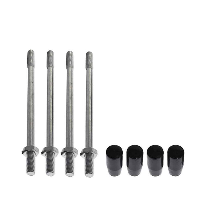 DURAFORCE SAE 4 Spool Hydraulic Monoblock Double Acting Control Valve 11 GPM Ports