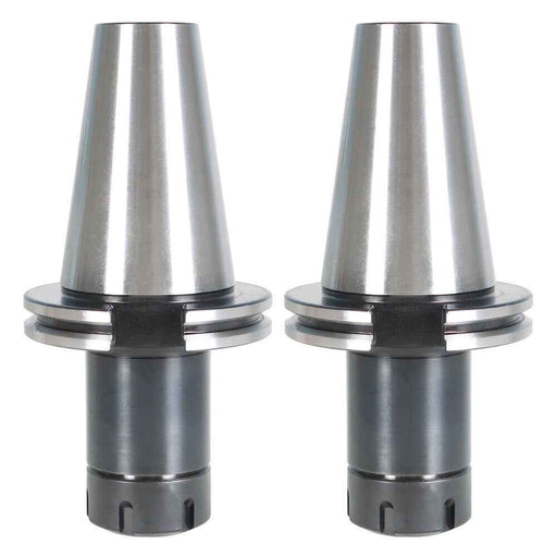 DURAFORCE 2 Pack 4" Gage Length CAT50-ER32 Collet Chuck Tool Holder Set For CNC Milling