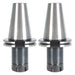 DURAFORCE 2 Pack 4" Gage Length CAT50-ER32 Collet Chuck Tool Holder Set For CNC Milling