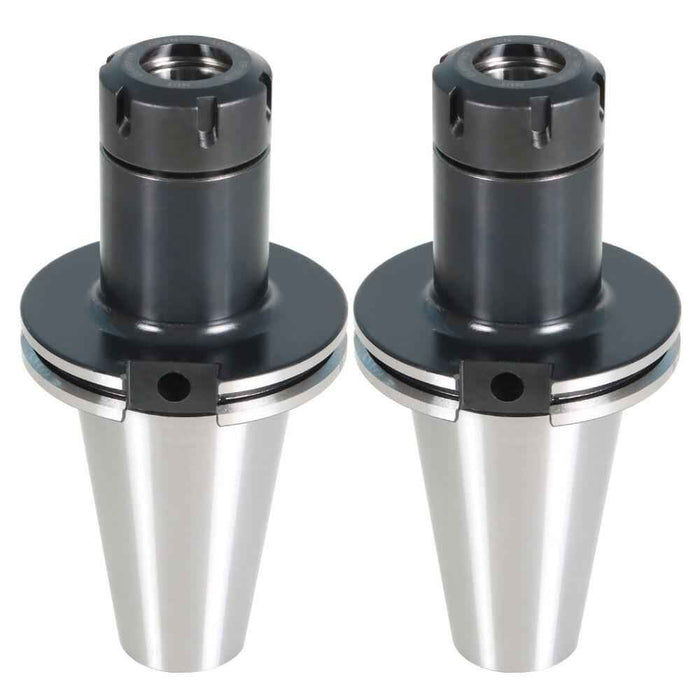DURAFORCE 2 Pack 4" Gage Length CAT50-ER32 Collet Chuck Tool Holder Set For CNC Milling