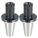 DURAFORCE 2 Pack 4" Gage Length CAT50-ER32 Collet Chuck Tool Holder Set For CNC Milling