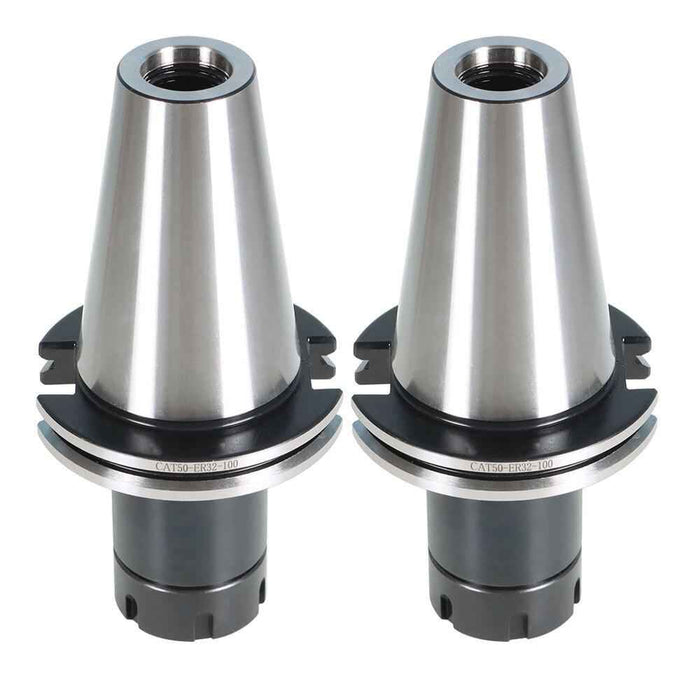 DURAFORCE 2 Pack 4" Gage Length CAT50-ER32 Collet Chuck Tool Holder Set For CNC Milling