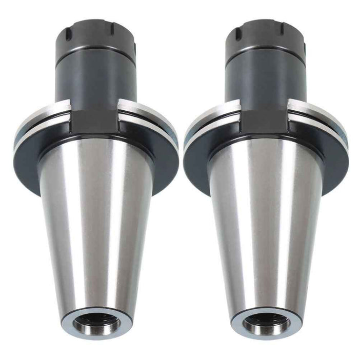 DURAFORCE 2 Pack 4" Gage Length CAT50-ER32 Collet Chuck Tool Holder Set For CNC Milling