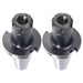 DURAFORCE 2 Pack 4" Gage Length CAT50-ER32 Collet Chuck Tool Holder Set For CNC Milling
