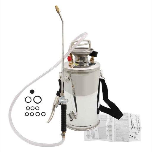 DURAFORCE Stainless Steel Sprayer 1.5Gal 6L 16" Wand & 3.3FT With Nozzles for Pest Control